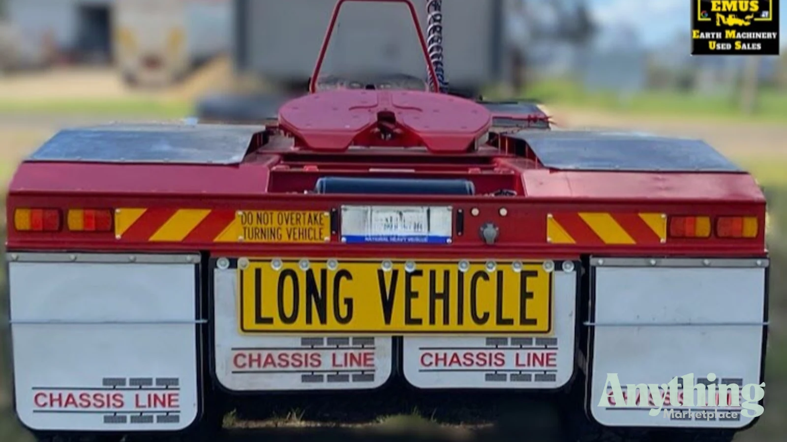 Used Chassis Line Dolly Trailer