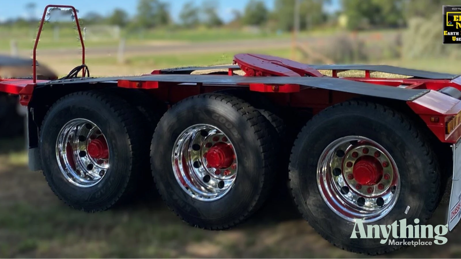 Used Chassis Line Dolly Trailer