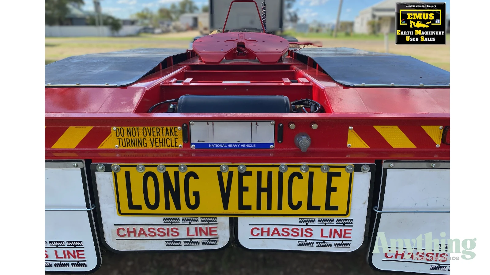 Used Chassis Line Dolly Trailer