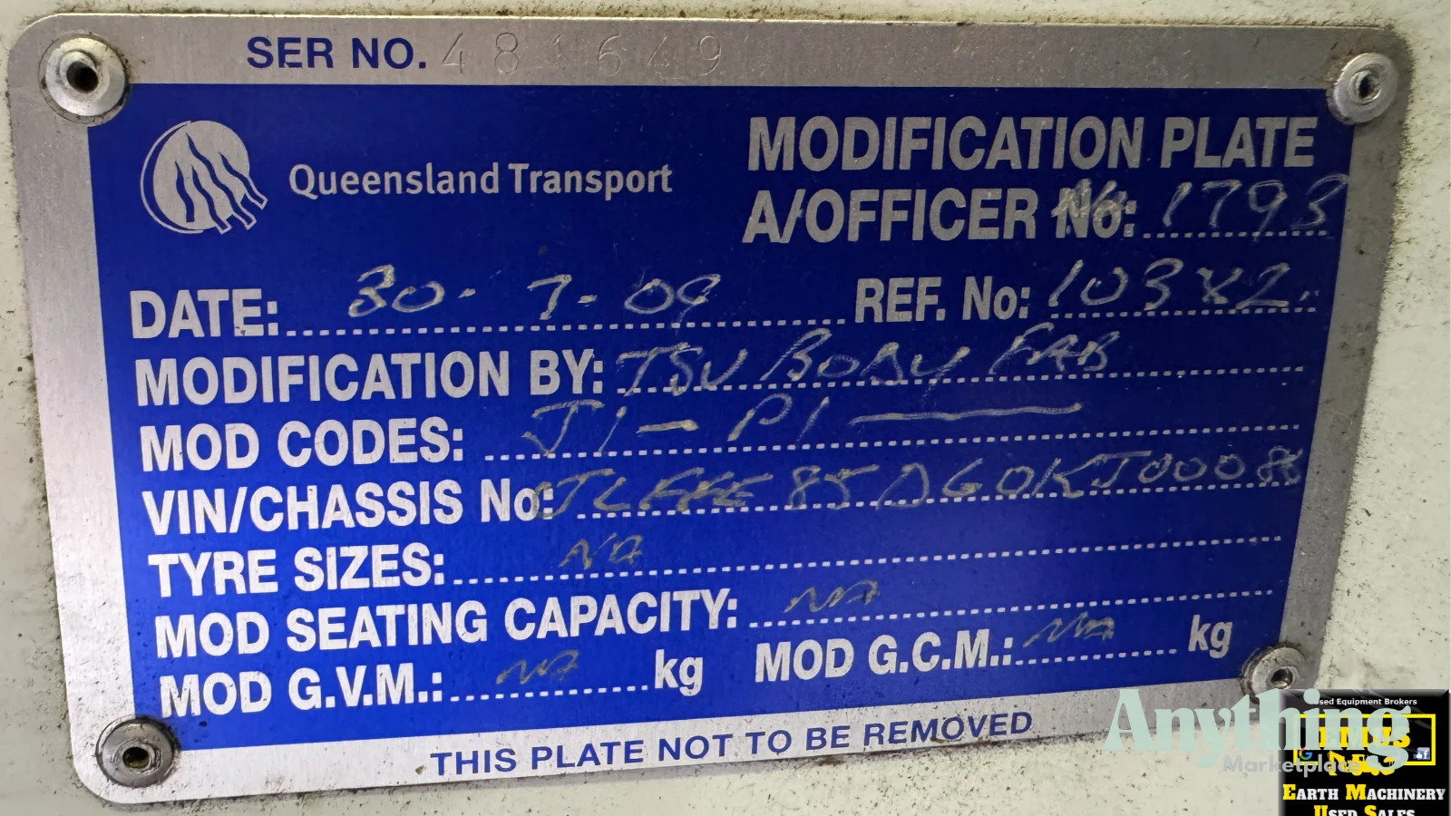 2009 Used Mitsubishi Fuso Tray Truck