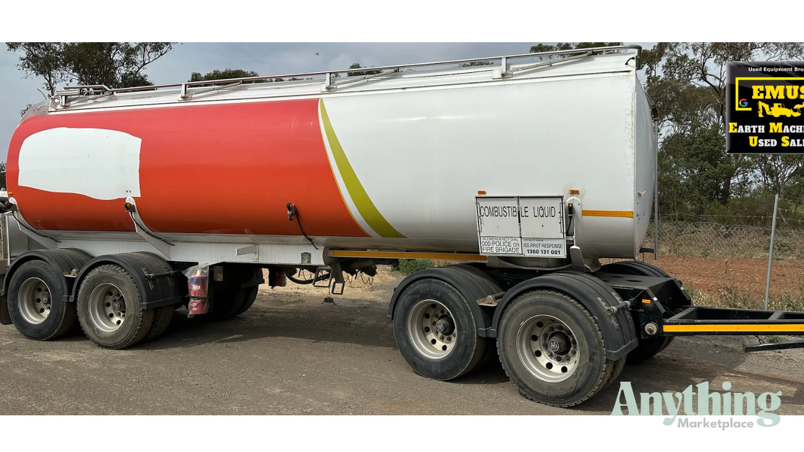 2000 Holmwood Highgate Quad Tanker