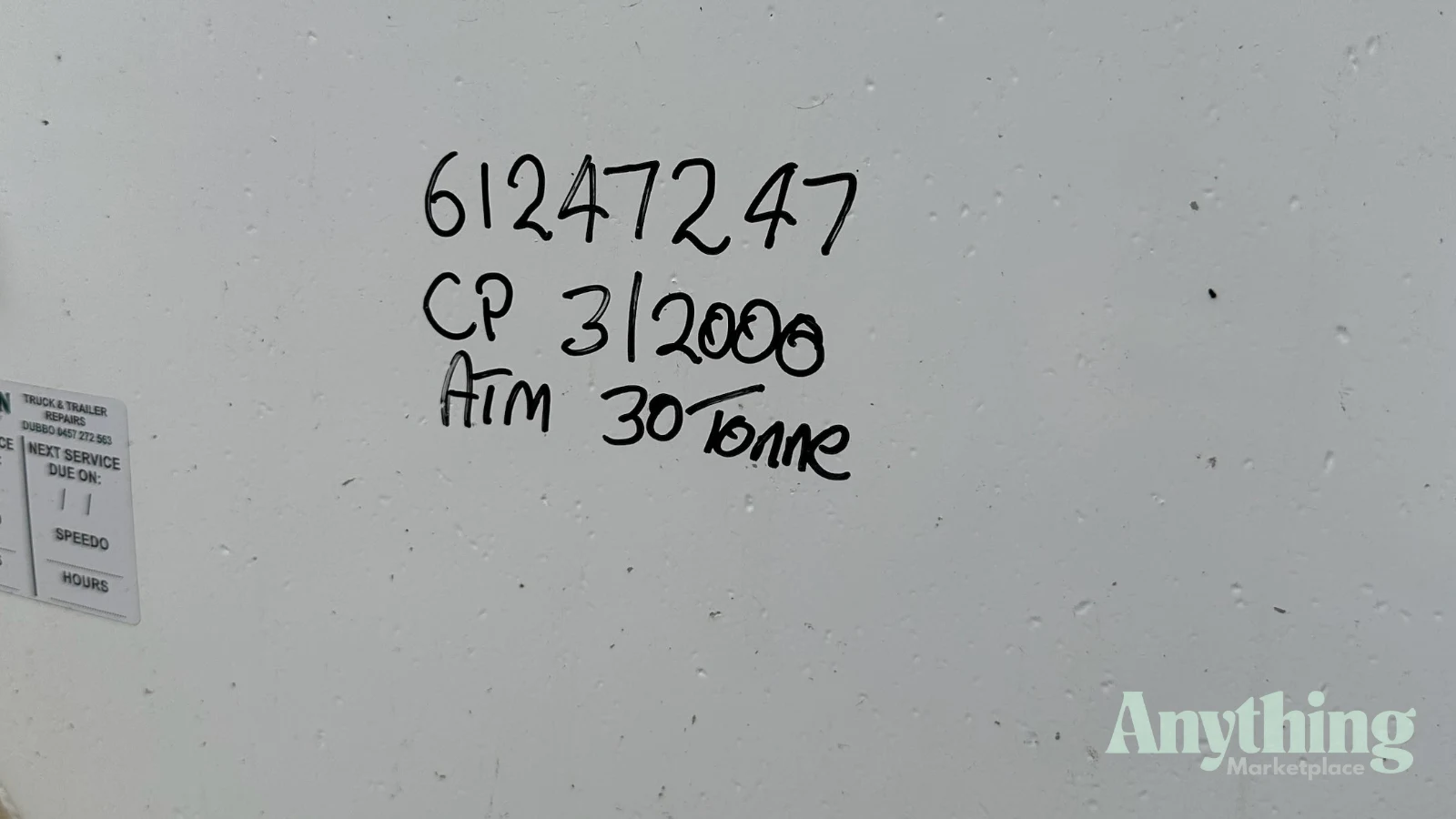 Used Holmwood Highgate Tanker