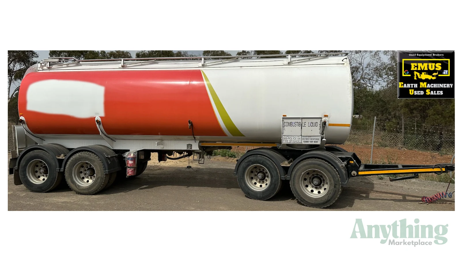 Used Holmwood Highgate Tanker