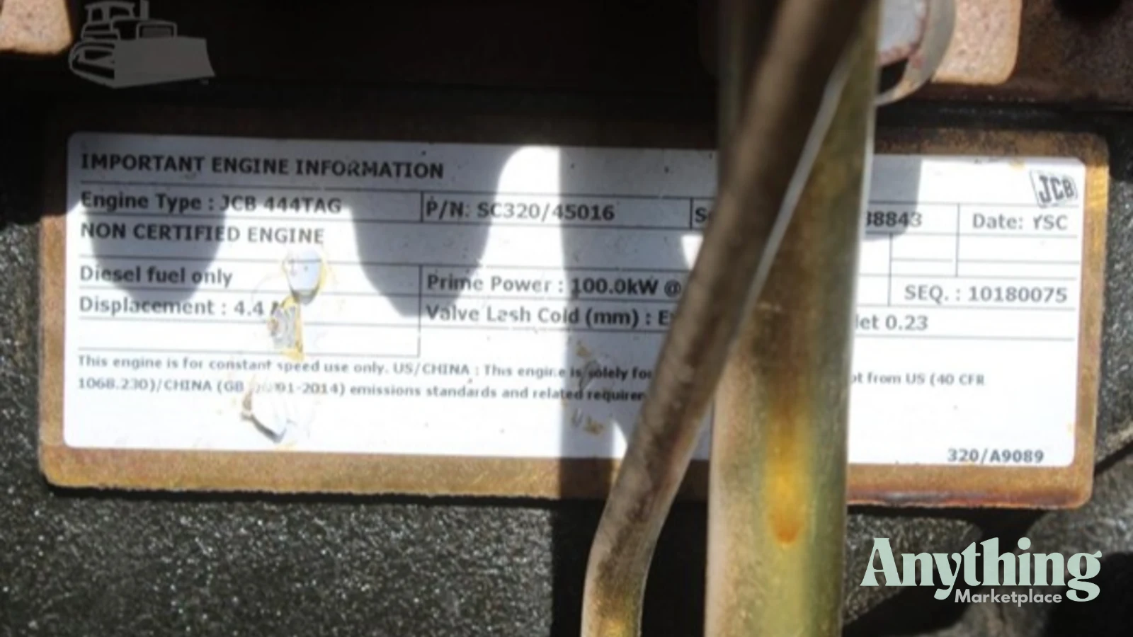 2018 Used Jcb G115QS Other Generators