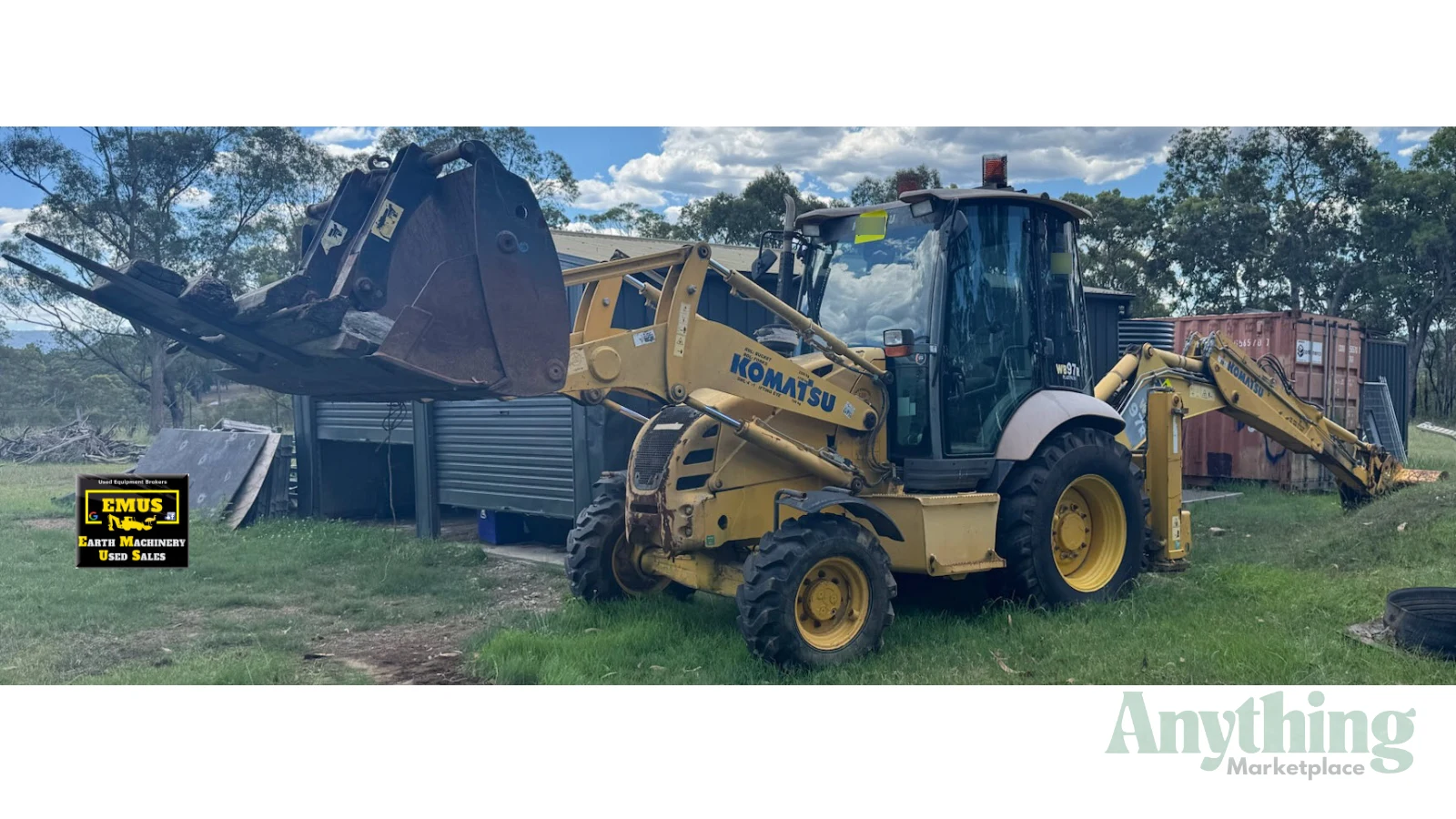2015 Used Komatsu WB97R-5EO Backhoes
