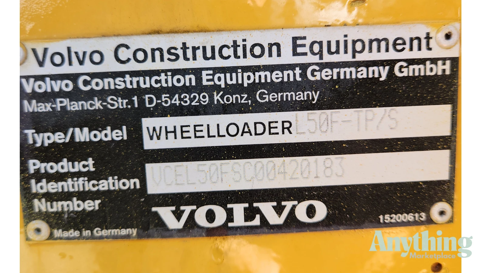 2012 Used Volvo L50F Loaders
