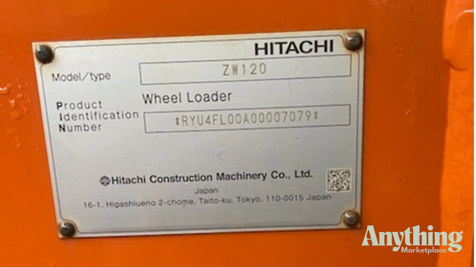 2022 Used Hitachi ZW120 Loaders