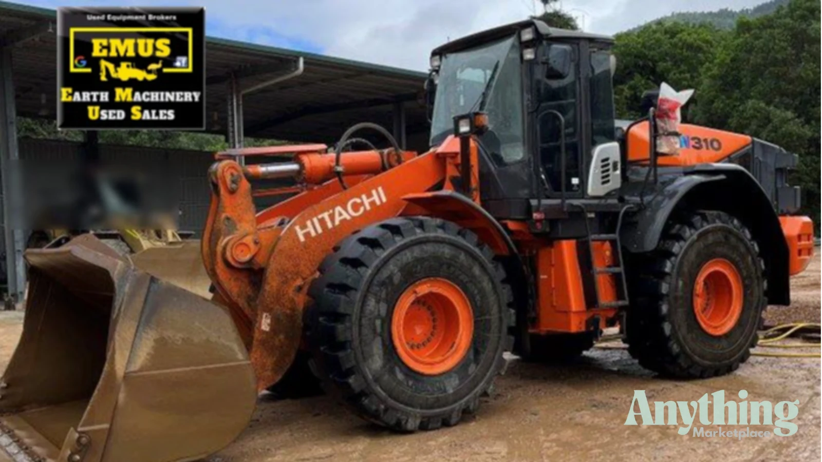 Hitachi ZW310 Wheel Loader, E.M.U.S MS887