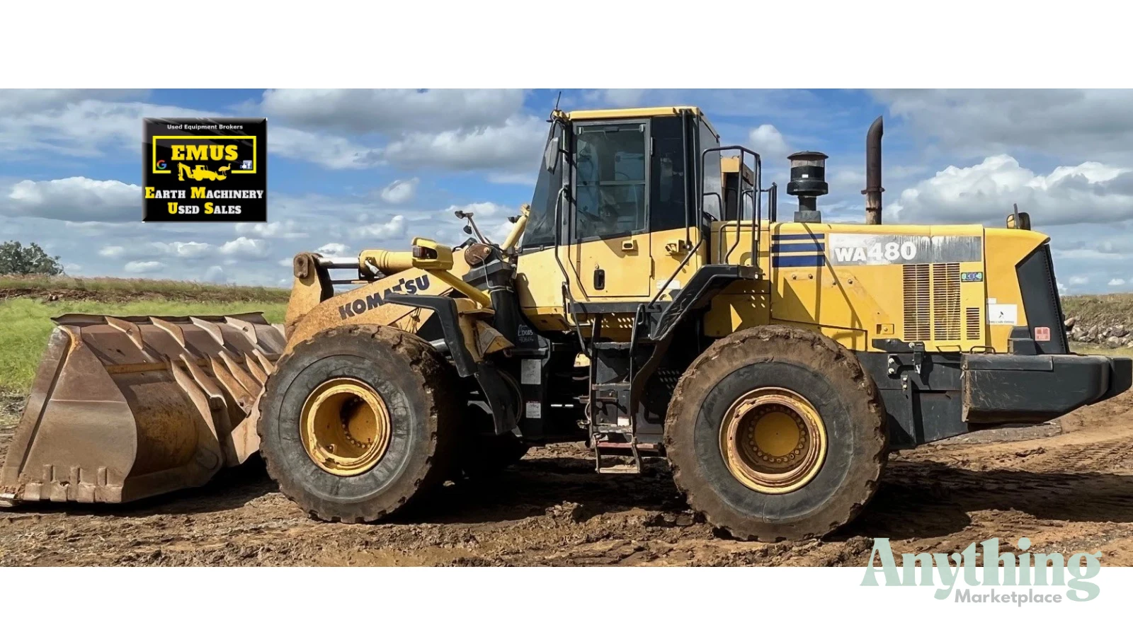 Komatsu WA480-6 Wheel Loader, E.M.U.S MS937