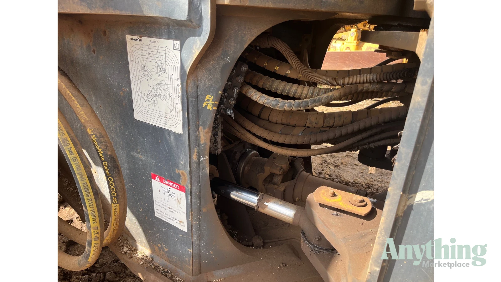 2006 Used Komatsu WA480-6 Loaders