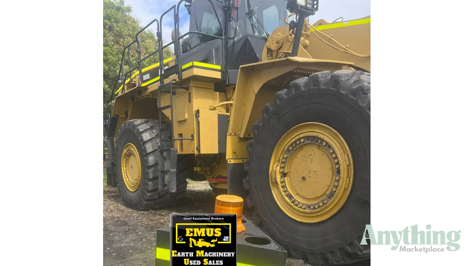 2017 Used Caterpillar 988K Loaders