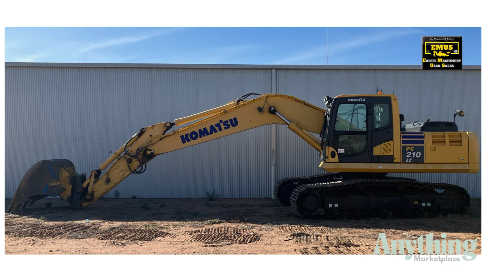 Komatsu PC210 LC-10MO, low hrs, E.M.U.S MS949