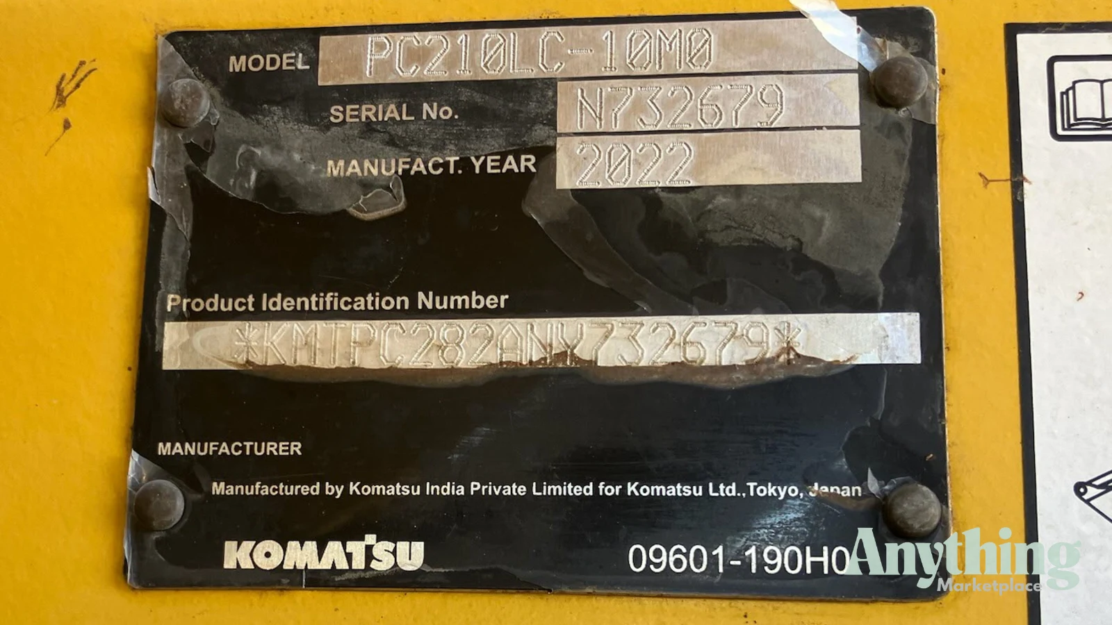2022 Used Komatsu PC210LC-10 MO Excavators
