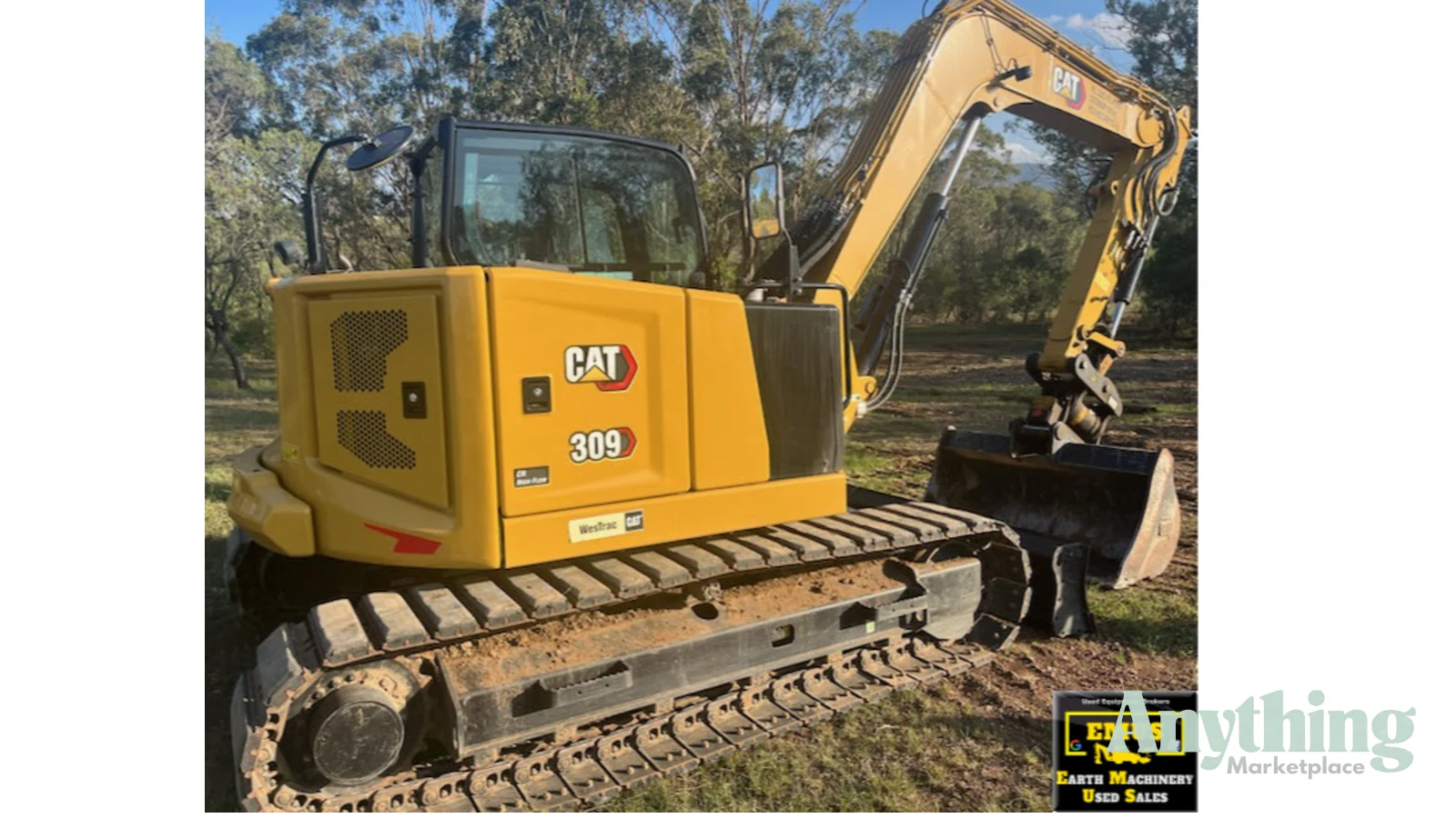 Caterpillar 309GN Excavator, low hrs, E.M.U.S MS1236