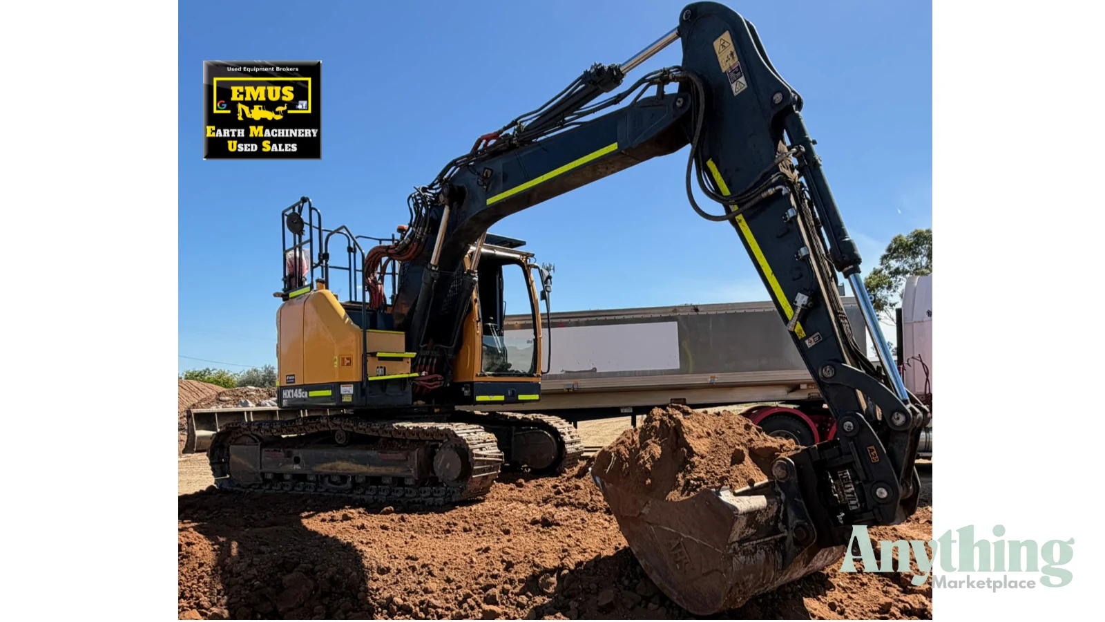 Hyundai HX145CR Excavator, E.M.U.S MS1220
