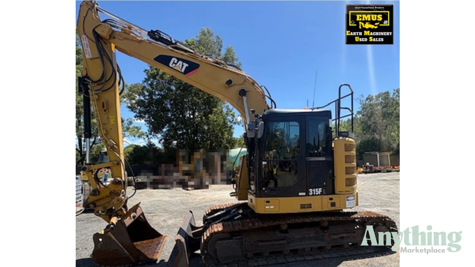 Caterpillar 315FL Excavator, E.M.U.S MS1200