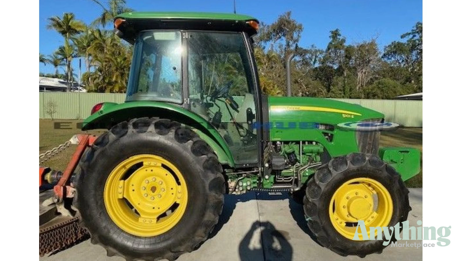 2020 John Deere 5101E Tractor + Slasher