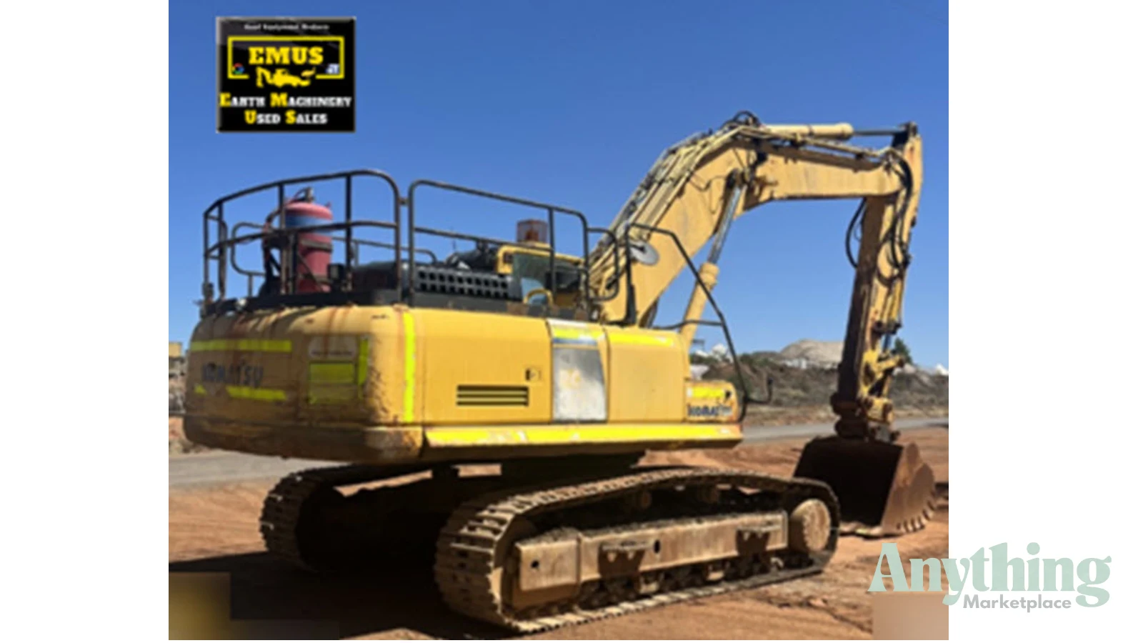Komatsu PC300 Excavator, E.M.U.S MS1057