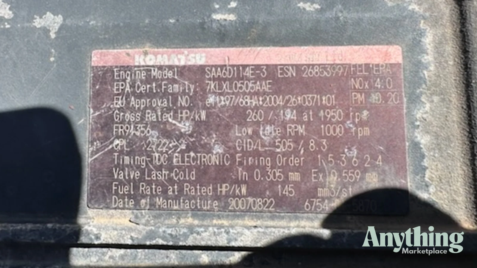 2007 Used Komatsu PC300 Excavators