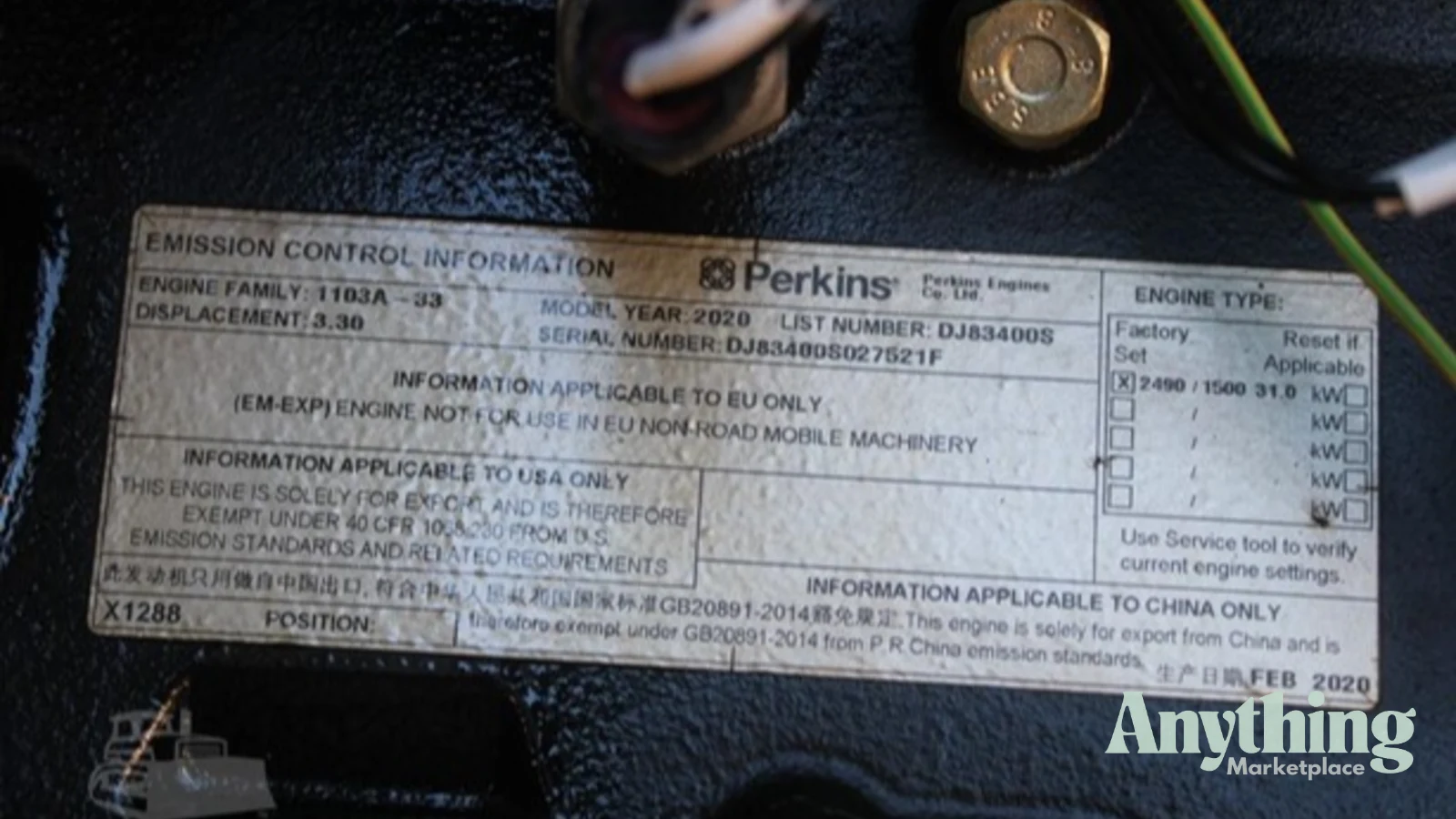 2020 Used POWERLINK WPS30S Other Generators