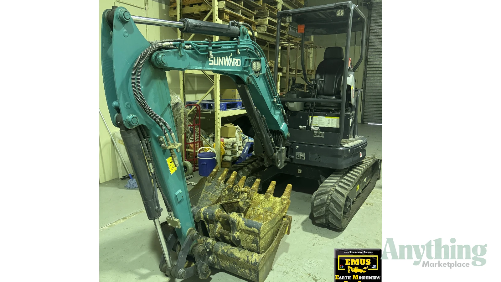 2022 Sunward 2.6ton Excavator, very low hours