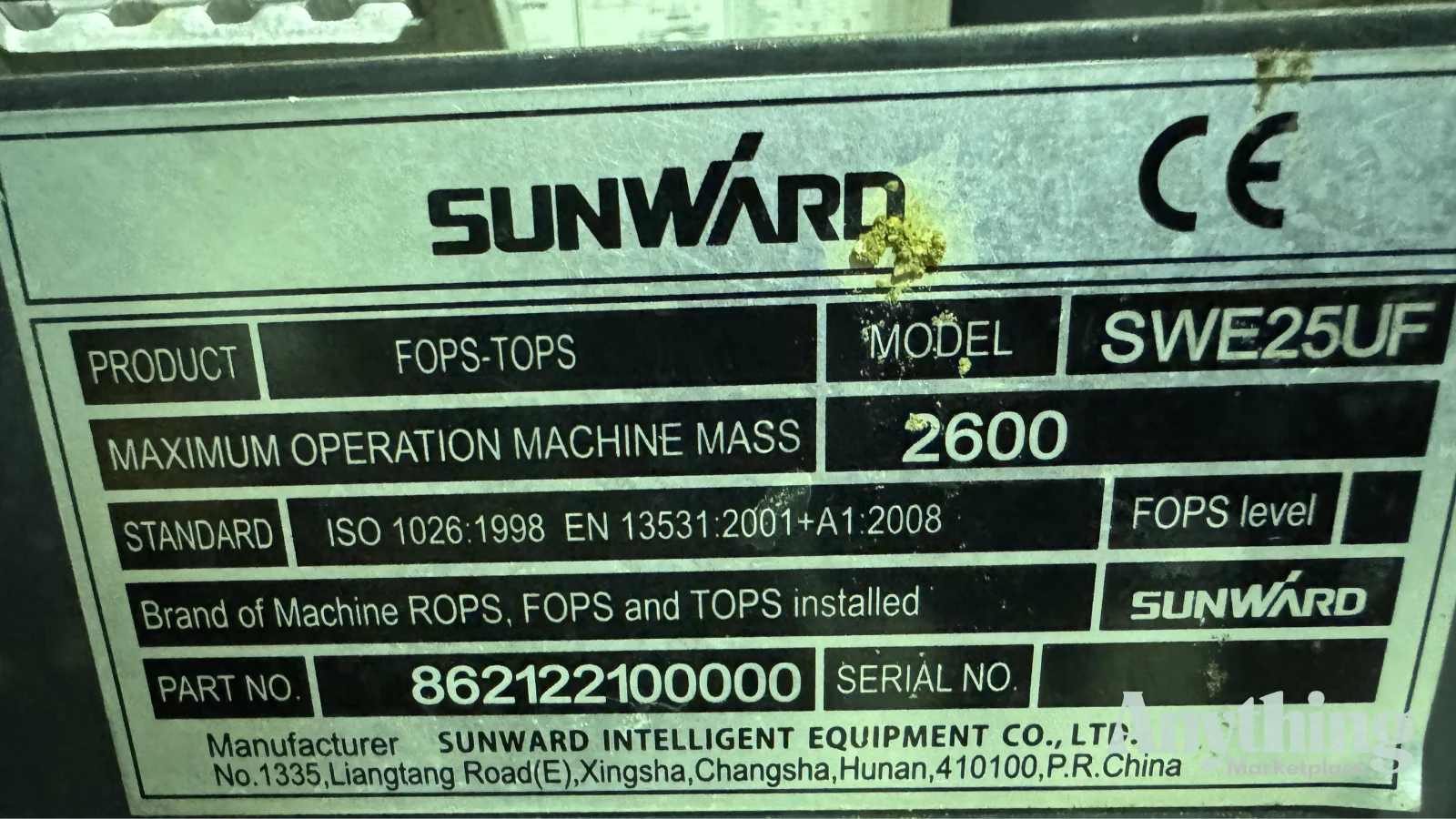 2022 Used Sunward SWE25UF Excavators