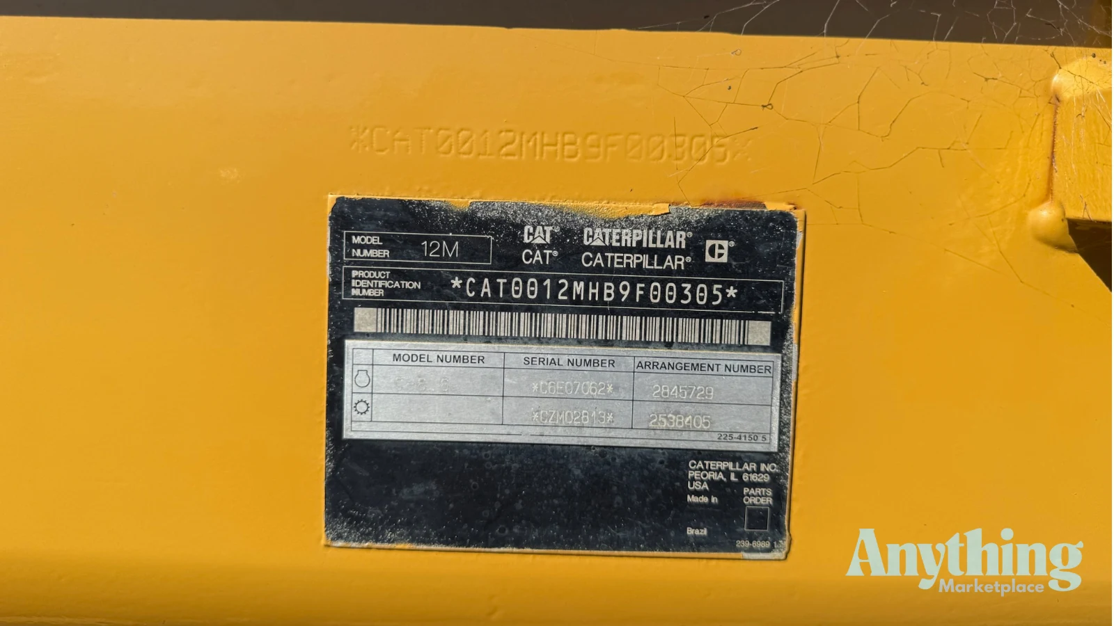 2010 Used Caterpillar 12M Graders