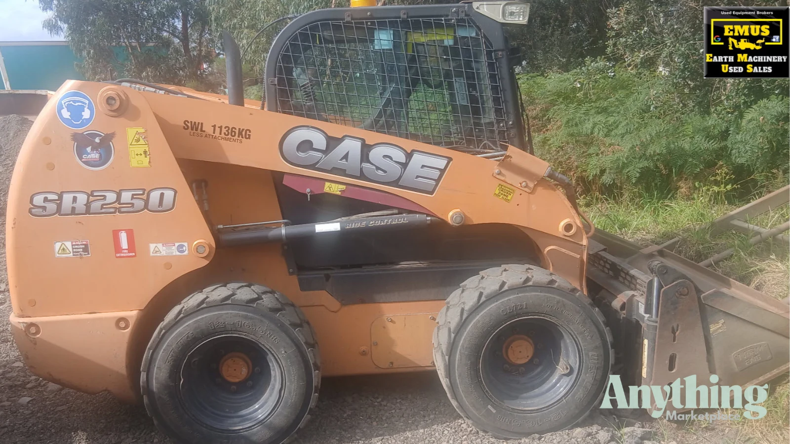 Case SR250 Skid Steer Loader, low hrs, E.M.U.S MS1242