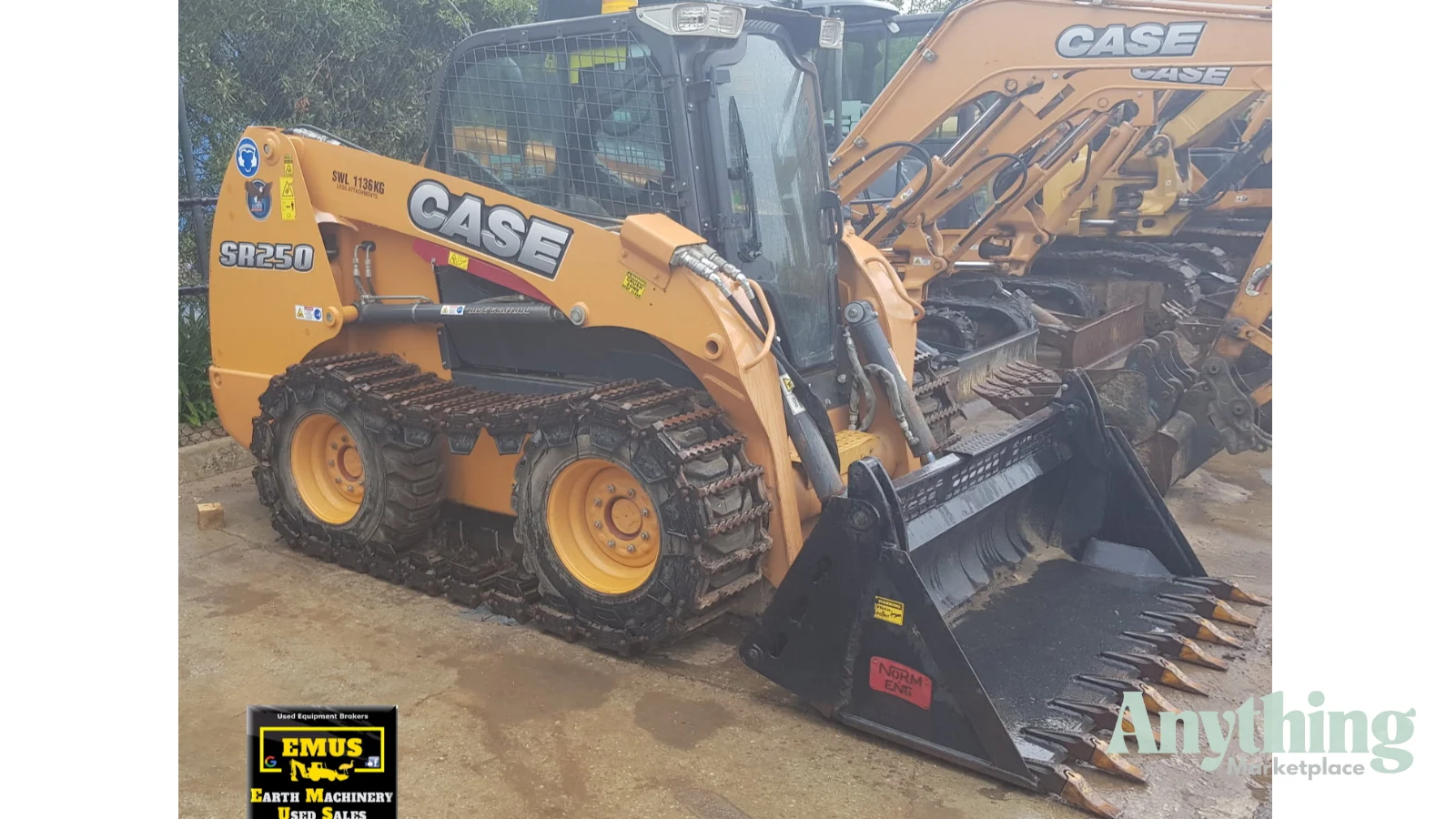 2012 Used Case SR250 Skid Steers