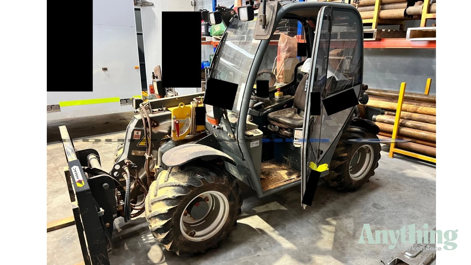 2020 Wacker Neuson TH412 Telehandler with Forklift Attachment