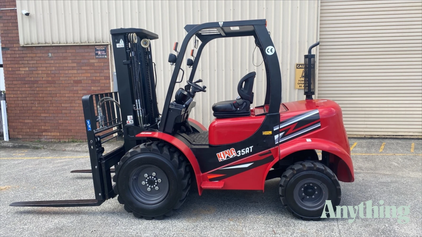 3.5 Ton Diesel All Terrain Forklift