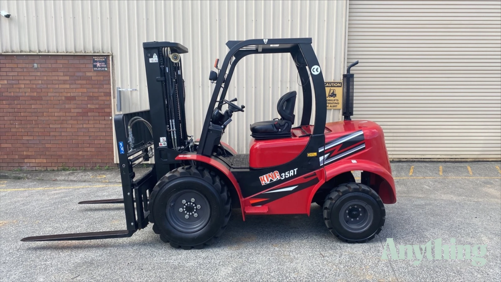 New Forklift King 3.5 T All Terrain Forklifts