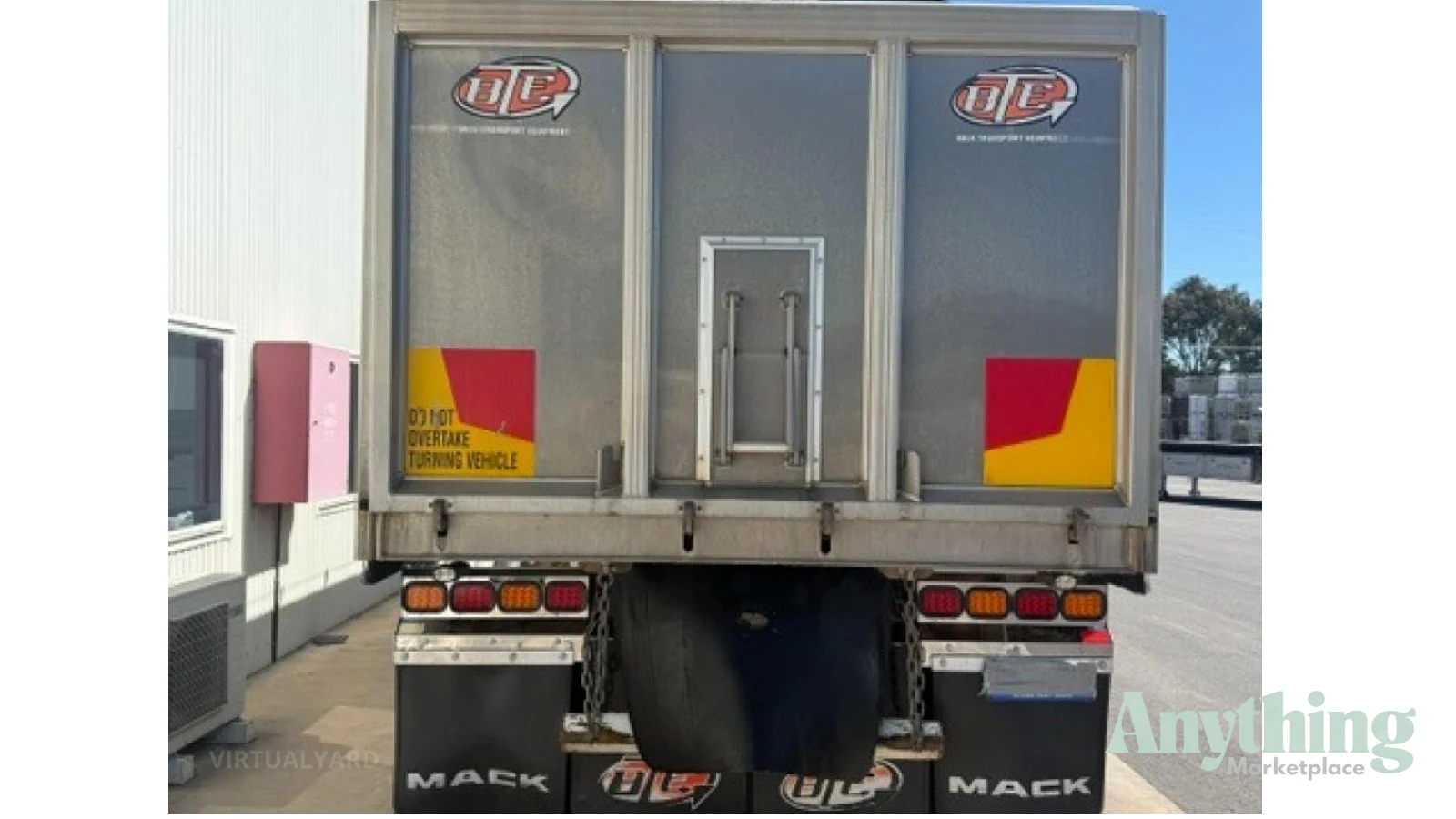Used BTE Chassis Tipper