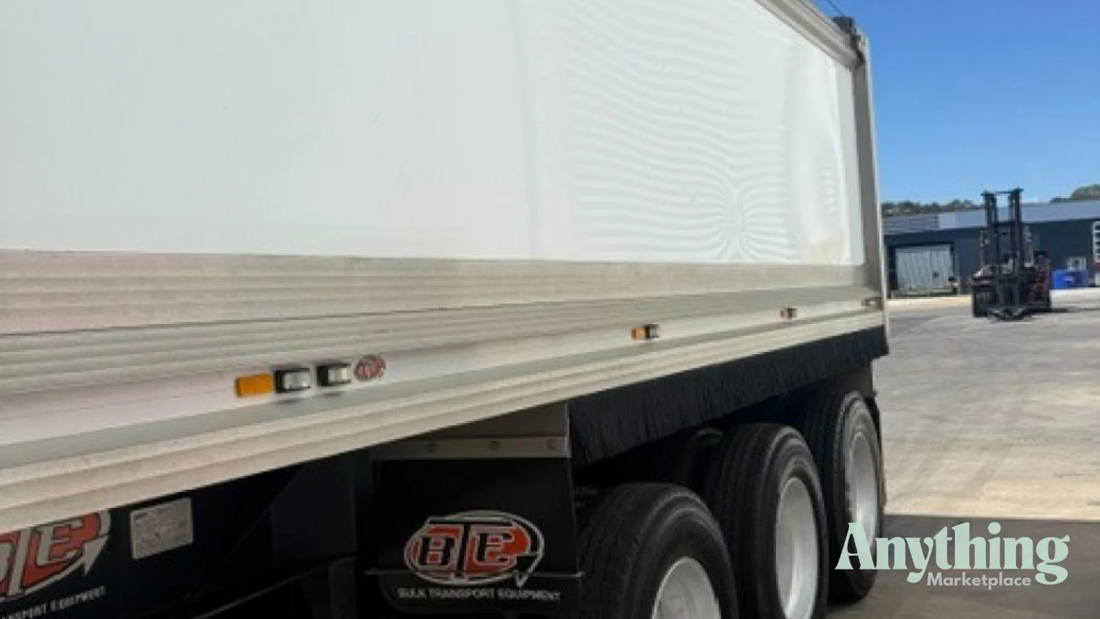Used BTE Chassis Tipper