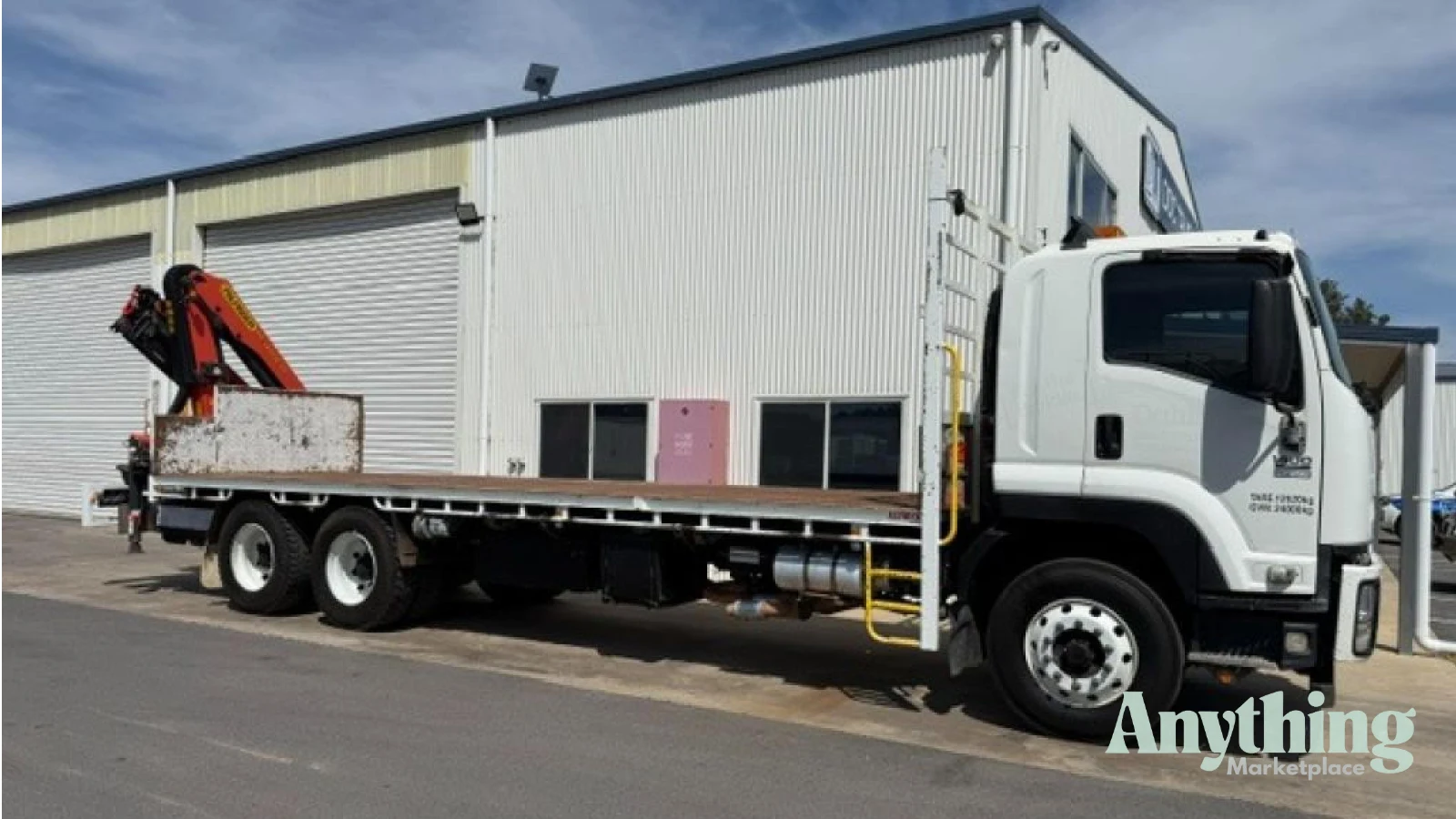 2016 Used Isuzu FVY 1400 Crane Truck