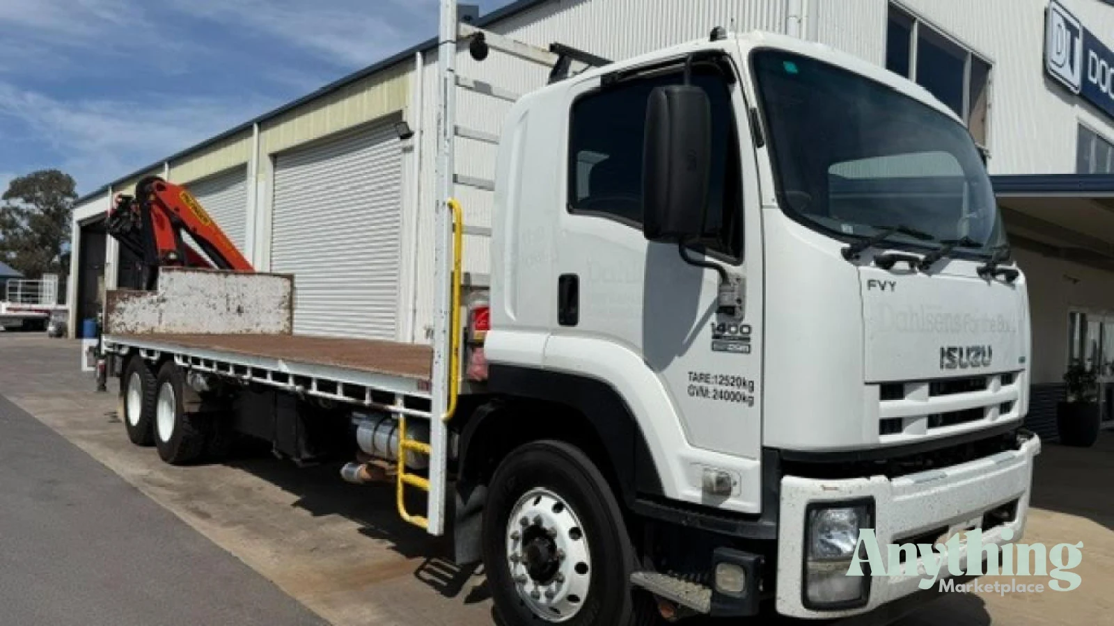 2016 Used Isuzu FVY 1400 Crane Truck