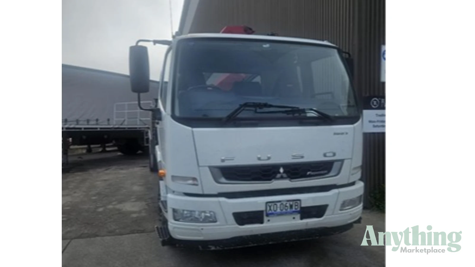 2021 Used MITSUBISHI FUSO FIGHTER FM1627 Crane Truck