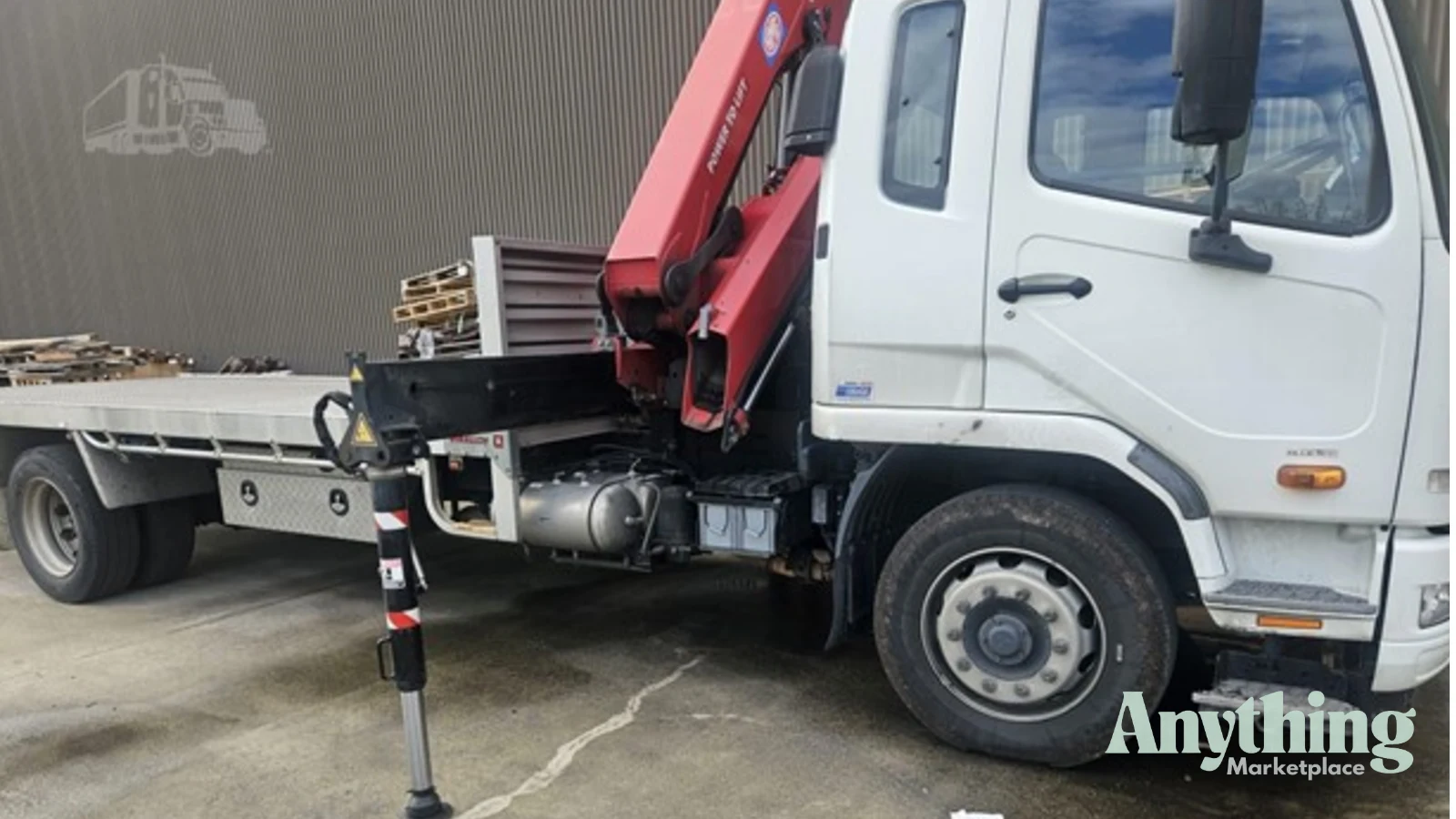 2021 Used MITSUBISHI FUSO FIGHTER FM1627 Crane Truck
