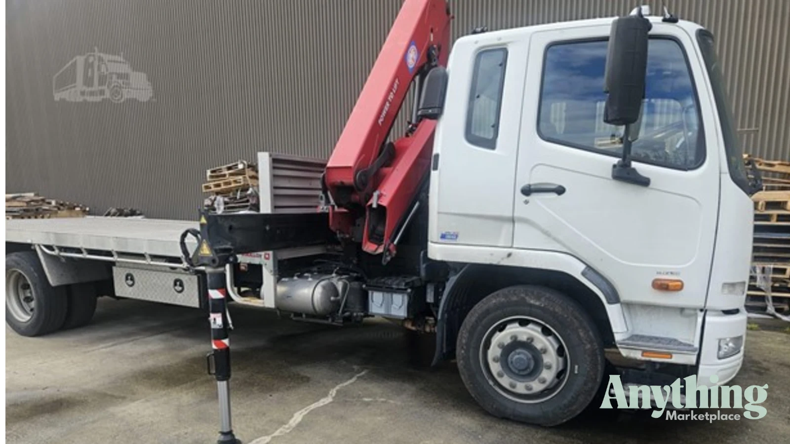 2021 Used MITSUBISHI FUSO FIGHTER FM1627 Crane Truck