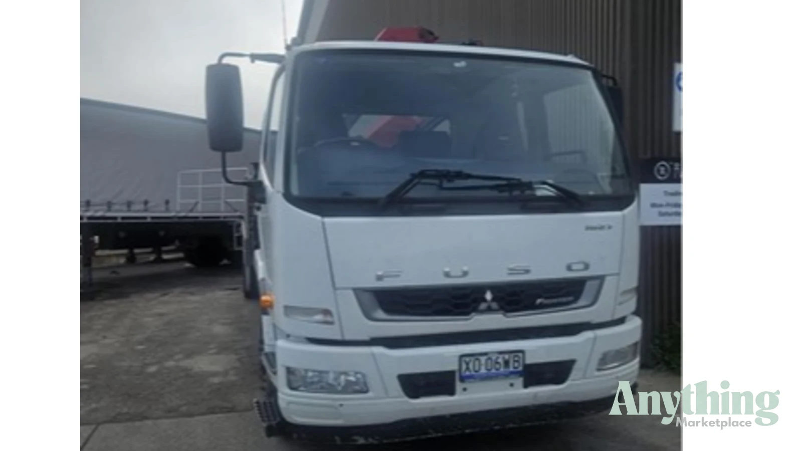 2021 Used MITSUBISHI FUSO FIGHTER FM1627 Crane Truck