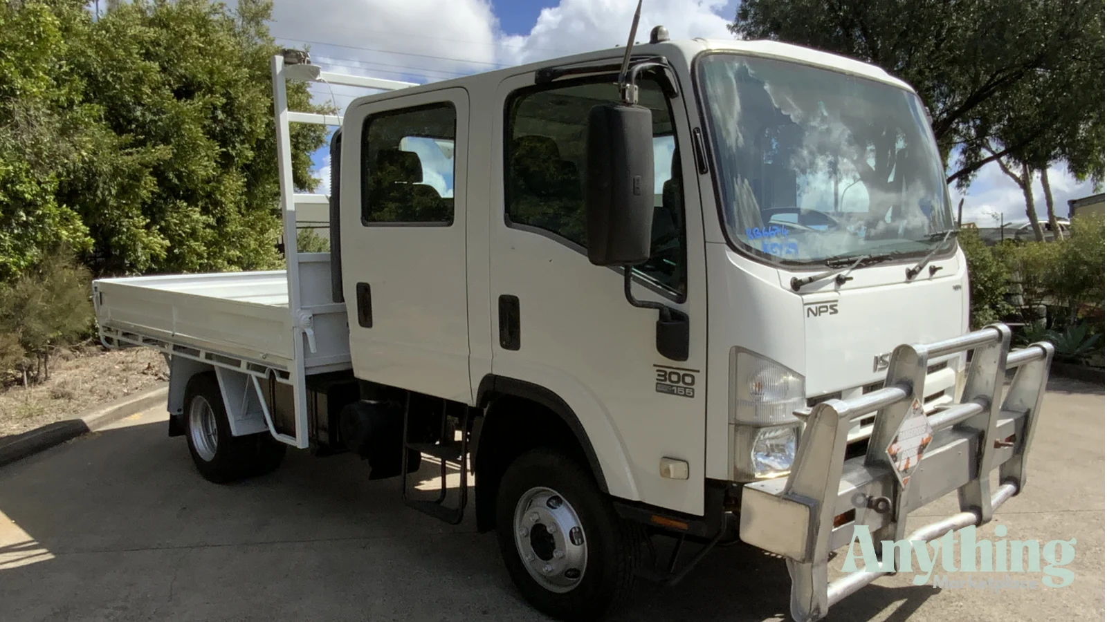 2012 Used Isuzu NPS 75/45-155 Tray Truck