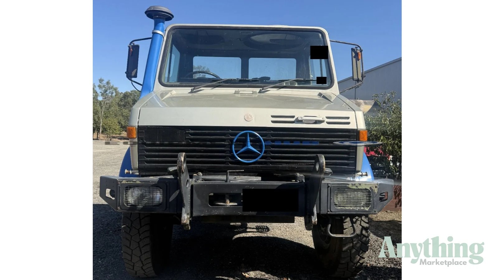 1984 Used Mercedes Benz Trucks Unimog Tray Truck