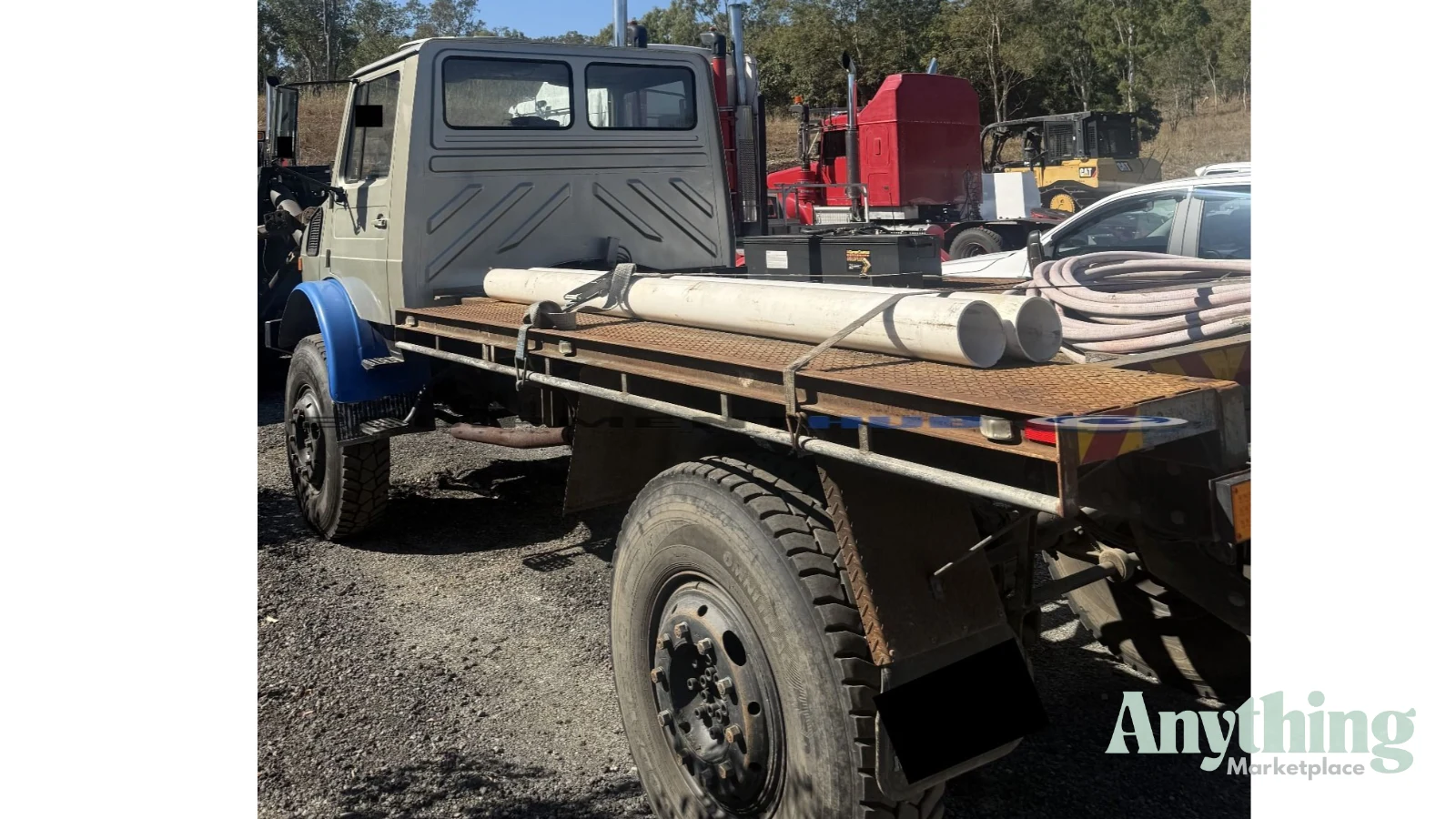 1984 Used Mercedes Benz Trucks Unimog Tray Truck