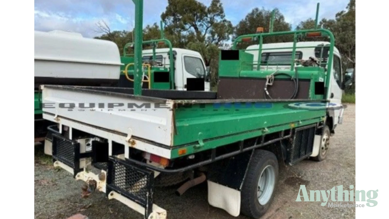 2010 Used Mitsubishi Fuso Canter Tray Truck