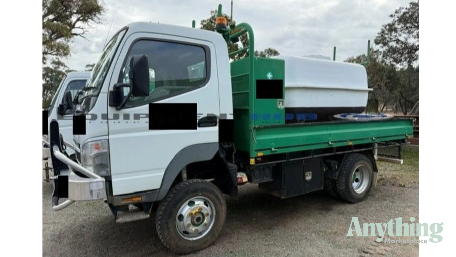 2010 Used Mitsubishi Canter Tray Truck
