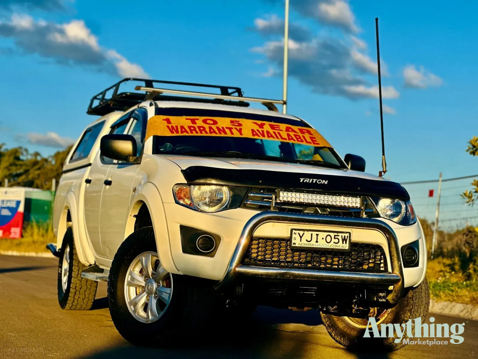 MITSUBISHI TRITON 4X4 GLX MN 2.5L MANUAL TURBO DIESEL DUAL CAB