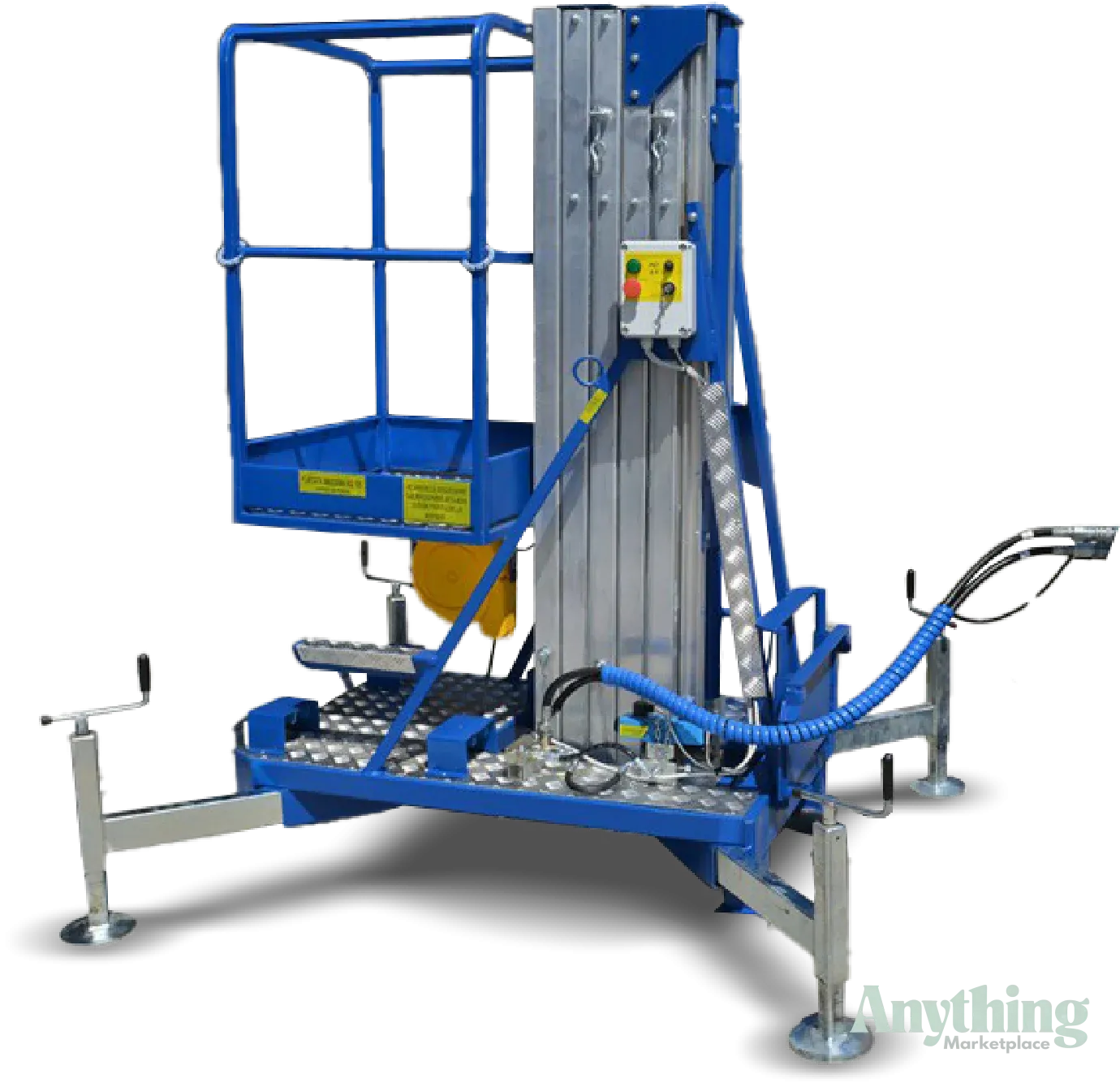 Aerial Work Platform PID 10 – Working Height 9,8m – Platform Height 7,8m – Lift Capacity 120kg