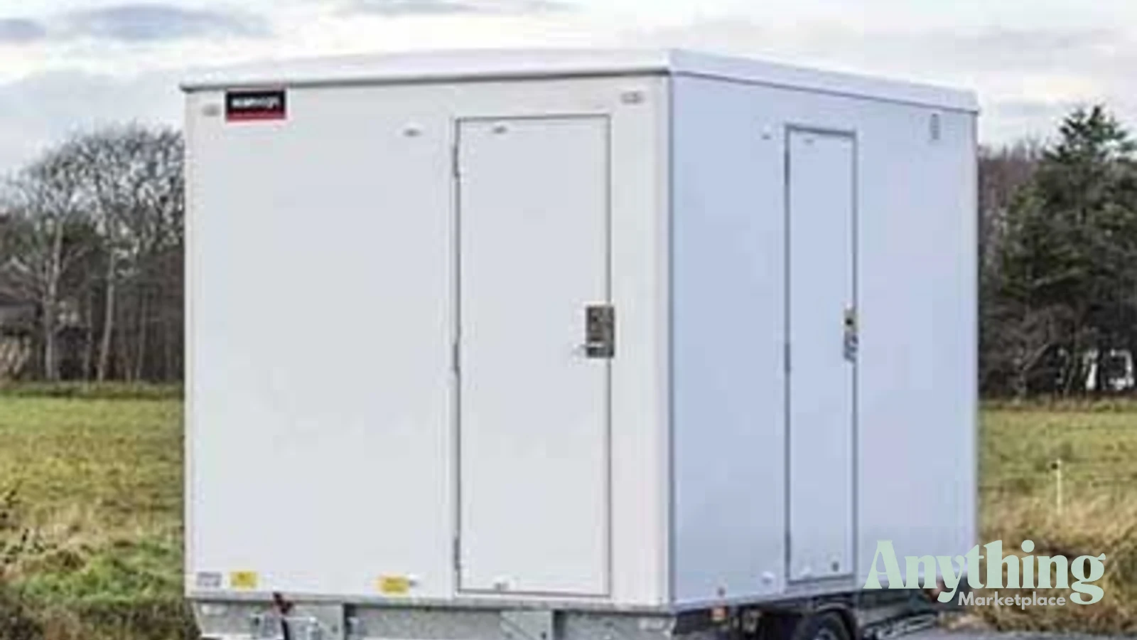 Scanvogn 320 - 4 person office with tank toilet & fridge Mobile Office Trailer - 1000kg Single Axle AL-KO Mechanical Overrun Brakes 3.2m