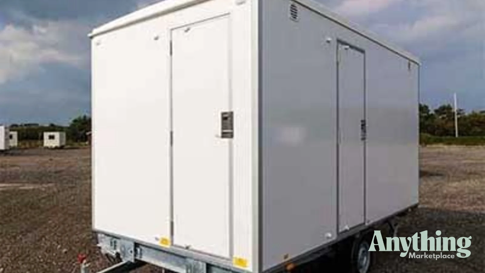 Scanvogn 420 - 6 person office with tank toilet comes with spare wheel Mobile Office Trailer - 1300kg Single Axle AL-KO Mechanical Overrun Brakes 4.2m