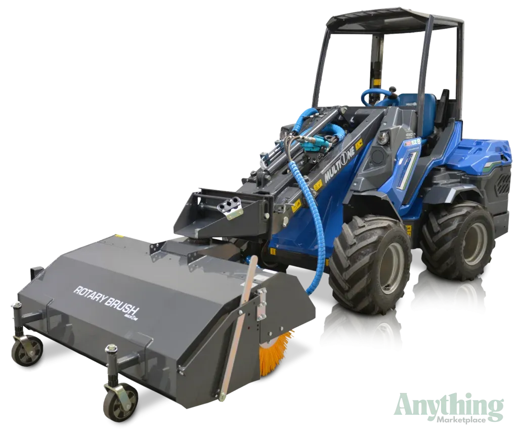 Sweeper with collector